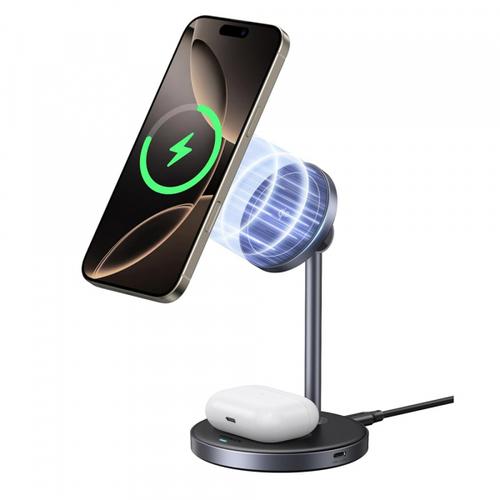 Incarcator retea UGREEN W710 3in1, Wireless, 20W, 1.67A, 1 x USB-C (Negru)