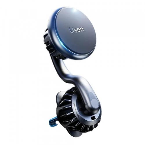 Suport Auto Magnetic Lisen, Universal, YL0222060002 (Negru)
