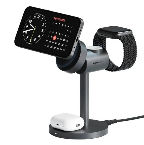 Statie de incarcare wireless Aukey, LC-MC311, 15W, fast charge, 1 x USB-C (Negru)