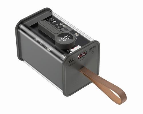 Acumulator extern Gembird PB18-TQC3-01, 18000 mAh, 1x USB, 1x USB Type-C (Negru)