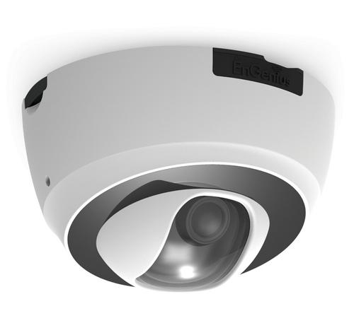 Camera supraveghere video exterior EnGenius EDS6255, Mini Dome IP, 2MP, Wireless, Microfon