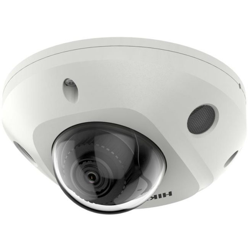 Camera de supraveghere exterior IP Mini Dome Hikvision DS-2CD2543G2-LIS2U(2.8MM), 4MP, 2.8mm, Microfon, IR 30M, Detectare miscare si faciala, IP67