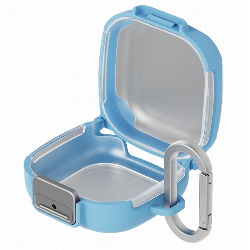 Husa de protectie Samsung GP-FPR640HIBCW pentru Galaxy Buds 4, Galaxy Buds 4 Pro cu clema (Albastru)