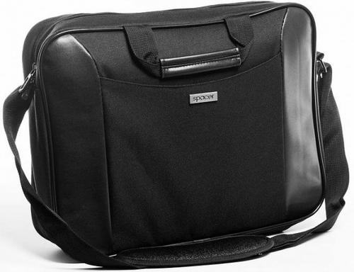 Geanta Laptop Spacer Dots 15.6inch (Neagra)