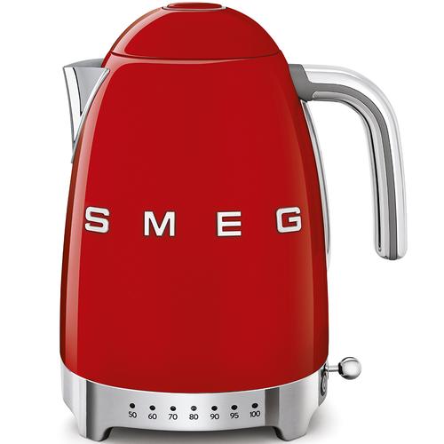 Fierbator Smeg KLF04RDEU, 2400 W, 1.7 L, temperatura variabila 50-100 C (Rosu)