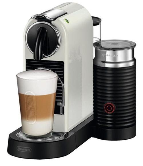 Espressor DeLonghi Nespresso Citiz&Milk EN 267.WAE, 1710 W, 19 bari, 1 l (Alb/Negru)
