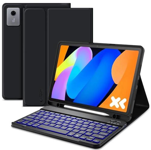 Husa cu tastatura Tech-Protect pentru Lenovo Idea Tab 11, Bluetooth, Layout US INTL ANSI (Negru)