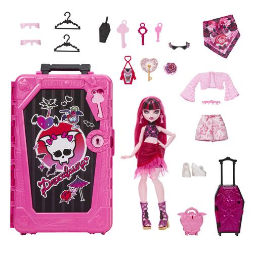Papusa Monster High - Skulltimate Secrets, Draculaura, cu accesorii