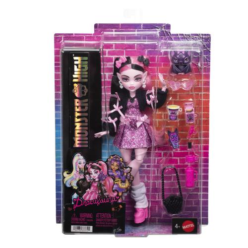 Papusa Monster High - Draculaura, cu accesorii