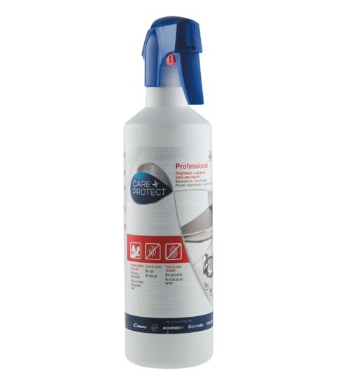 Spray de curatare CARE+PROTECT CSL3801/1 pentru suprafete si hote din otel inoxidabil, actiune rapida, 500 ml