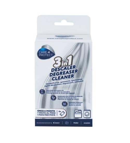 Degresant pentru masini de spalat rufe Care+Protect CPP0650DW, 6 plicuri x 50 g