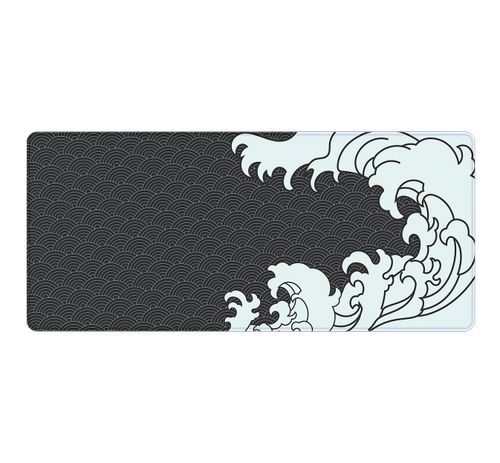 Mousepad Dark Project Bushido, XL, 900x400x4mm (Negru/Albastru)