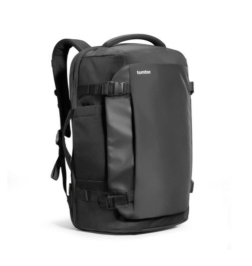 Rucsac laptop Tomtoc Navigator-T66 Travel, 40 L, pentru laptop 17.3inch si iPad 13inch, Fermoare YKK (Negru)