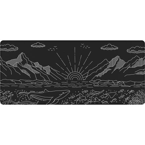 Mouse Pad Dark Project Terra Nostra XL, 900 x 400 x 4 mm (Negru)