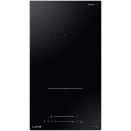 Plita incorporabila Samsung NZ32BG2005FKU2, Inductie, 2 zone de gatit, Wi-Fi, Touch Control, 30 cm, Negru