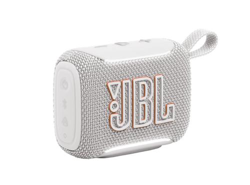 Boxa portabila JBL GO 5, 4.8 W, Bluetooth 6, USB-C, Autonomie 8 ore, IP68 (Alb)