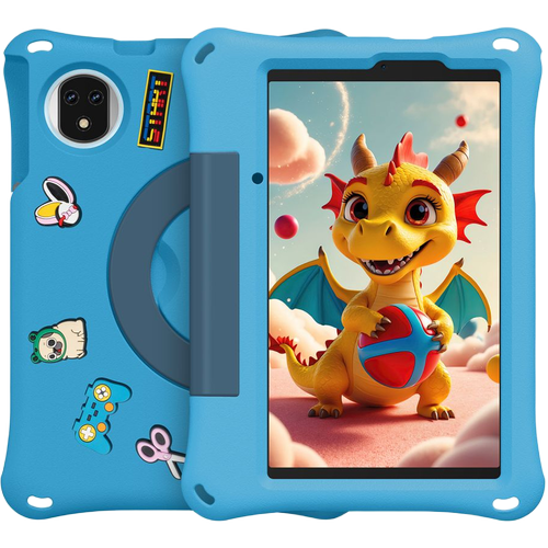 Tableta Ulefone Tab A9 Pro Kids, Procesor MediaTek Helio G91 Octa-Core, Ecran IPS LCD 8.68inch, 4GB RAM, 128GB Flash, 12MP+13MP, Wi-Fi, Bluetooth, 4G, Dual SIM, Android 15 (Albastru)