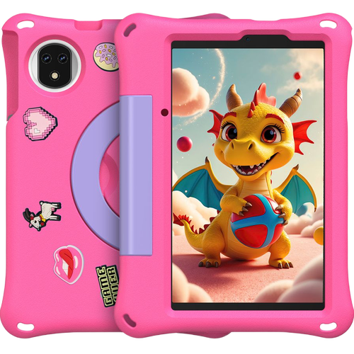 Tableta Ulefone Tab A9 Pro Kids, Procesor MediaTek Helio G91 Octa-Core, Ecran IPS LCD 8.68inch, 4GB RAM, 128GB Flash, 12MP+13MP, Wi-Fi, Bluetooth, 4G, Dual SIM, Android 15 (Roz)