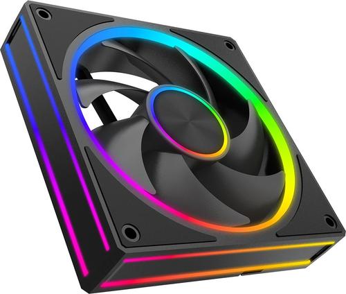 Ventilator carcasa Modecom FAN-LOOP-120S-ARGB-100, 120mm, 4-pin PWM, 1400 RPM (Negru)
