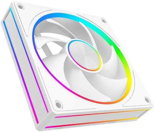 Ventilator carcasa Modecom Volcano Loop FAN-LOOP-120S-ARGB-200, 120 mm, 4-pin PWM, 1400 RPM, ARGB (Alb)