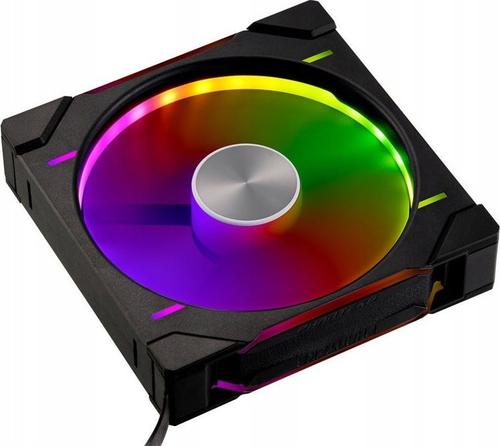 Ventilator Phanteks Regular PH-F140D30_DRGB_PWM_BK01, 140 mm, 4-pin PWM, 1800 RPM (Negru)