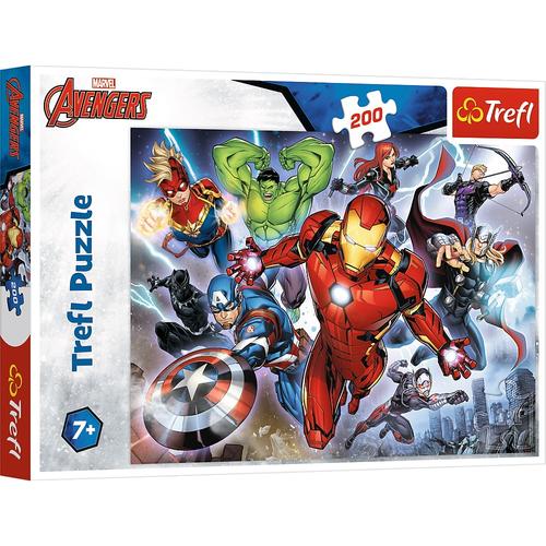 Puzzle Trefl Avengers Razbunatorii, 200 piese