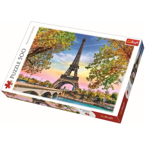 Puzzle Trefl Romanticul Paris, 500 piese