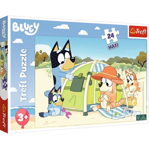 Puzzle Bluey ziua cea buna, 24 piese