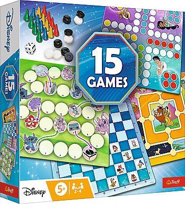 Joc de societate 15 in 1 Trefl Disney