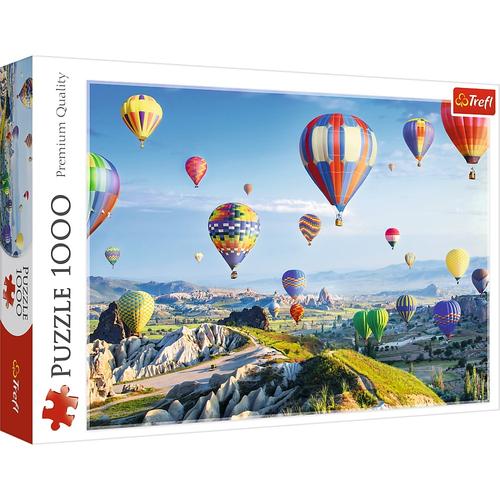 Puzzle Trefl Cappadoccia baloane cu aer cald, 1000 piese