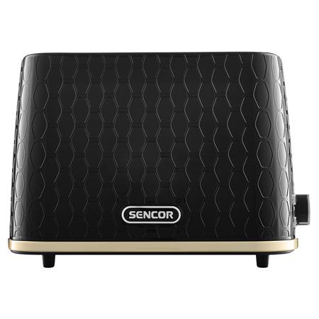 Prajitor de paine Sencor STS7201BK, 930 W, 2 felii, 7 trepte putere (Negru)