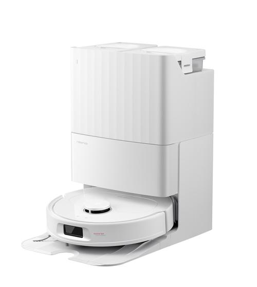 Aspirator robot Roborock QR 598, 60 W, Autonomie 180 minute, 8000 Pa, Capacitate statie praf 2.7L, Rezervor apa 4L, LDS, 5200 mAh (Alb)