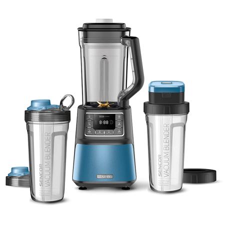 Blender Sencor SBU7872BL, 1500 W, 7 programe, Cana 1.5 L, Cupa blender 0.7 l, 28.000 RPM (Albastru)