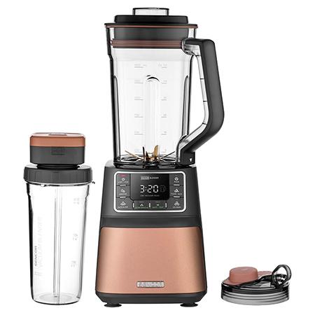Blender Sencor SBU7676GD, 1500 W, 7 programe, Cana 1.5 L, Cupa blender 0.7 l, 28.000 RPM (Auriu)