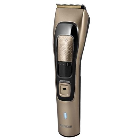 Aparat de tuns Sencor SHP5207CH, Autonomie 90 minute, 38 setari, Micro USB (Auriu)