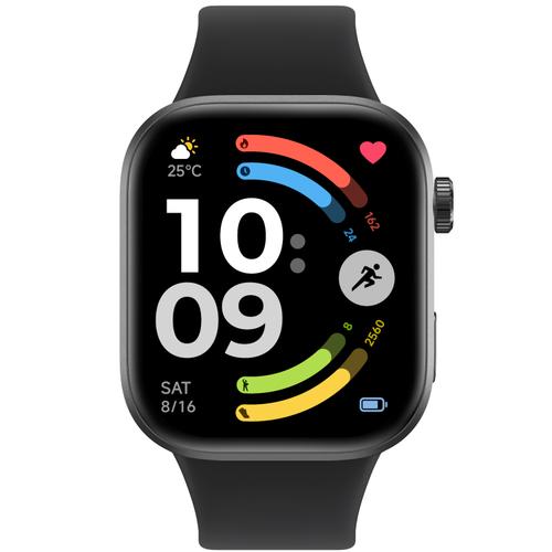 Smartwatch Xiaomi Redmi Watch 6 BHR08CIGL, Ecran AMOLED 2.07inch, Autonomie 24 zile, GPS, Bluetooth, 5 ATM (Negru)