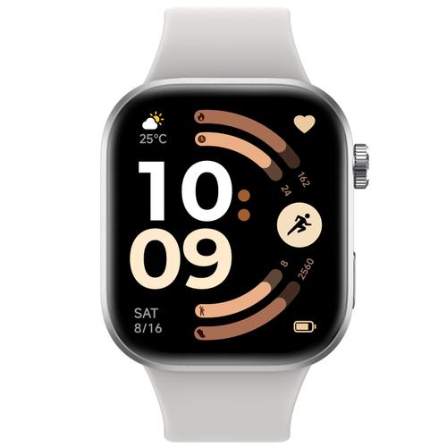 Smartwatch Xiaomi Redmi Watch 6 BHR08CUGL, Ecran AMOLED 2.07inch, Autonomie 24 zile, GPS, Bluetooth, 5 ATM (Gri)