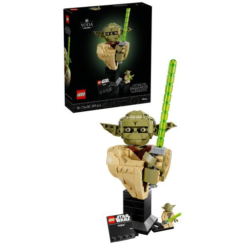 LEGO® Star Wars™ Bustul lui Yoda™ 75438, 399 piese