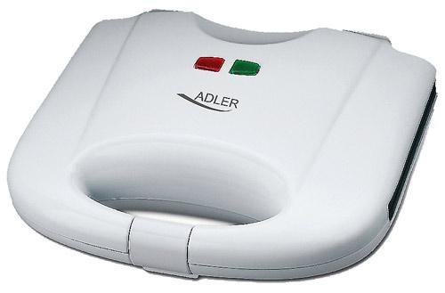 Sandwich maker Adler AD 301, 700W (Alb)