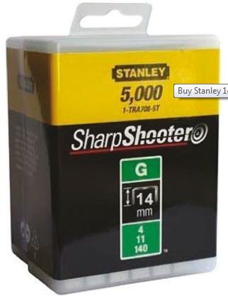 Pachet 5000 Capse 1-TRA709-5T, 14 mm