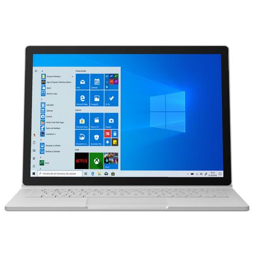 Laptop Refurbished Microsoft Surface Book 3, Intel Core i5-1035G7 1.20 - 3.70GHz, 8GB DDR4, 256GB SSD, 13.5" 2256x1504, Touchscreen, Silver + Windows 11 Pro