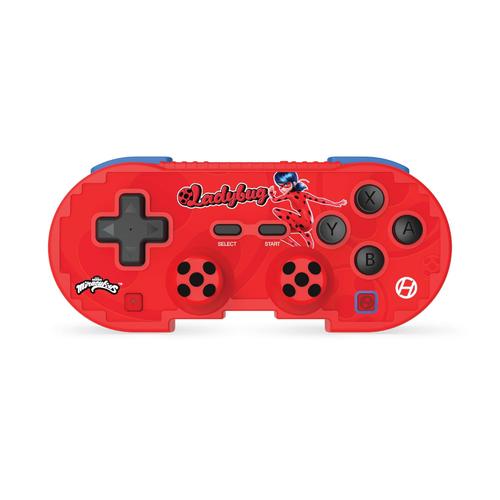 Controller Gaming Wireless Hyperkin Miraculous Ladybug Limited Edition M01328-MTLB, Bluetooth, Compatibil Android, MAC, Nintendo Switch, Nintendo Switch OLED, PC, iOS (Rosu)