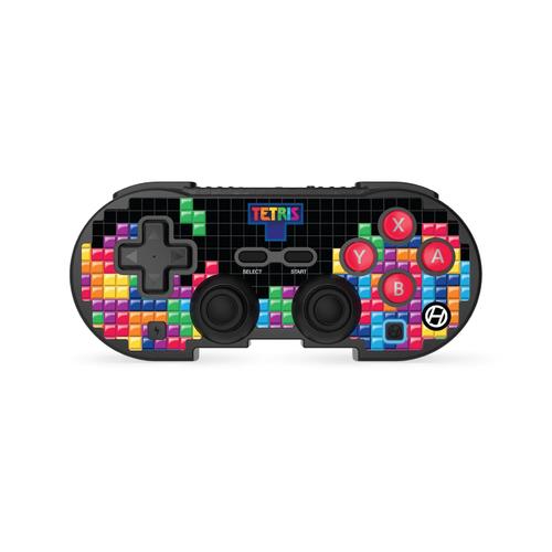 Controller Gaming Wireless Hyperkin Tetris™ Edition Tetrimoni Stack M01328-TETS, Bluetooth, Compatibil Android, MAC, Nintendo Switch, Nintendo Switch OLED, PC, iOS (Negru/Verde)