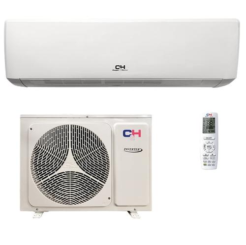 Aparat de aer conditionat Cooper&Hunter Vital CH-S09FTXF, 9000 BTU, Clasa A++/A+, Inverter, Wi-Fi, I FEEL, Auto-restart, Auto-diagnosticare, BLUE-FIN (Alb)