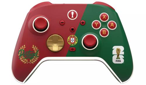 Controller Wireless DragonShock AURORA+ FIFA WorldCup 26 Portugal, Compatibil cu Nintendo Switch 1/2, PC, Mobil (Verde/Rosu)