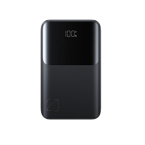 Baterie externa portabila Joyroom JR-QP192, 20000 mAh, LED, 22.5W, 2x USB-C, 1x USB-A, Negru
