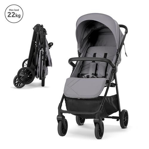 Carucior sport ultrausor Lorelli Zozu, pliabil1, pana la 22 kg, Gri