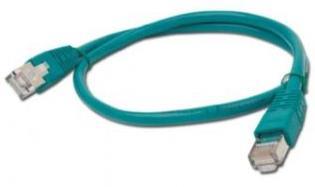 Cablu FTP Gembird PP22-1M/O, Patchcord, CAT.5e, 1m (Verde)