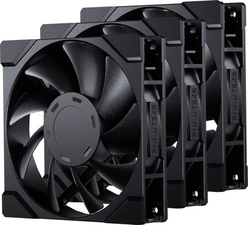 Set ventilatoare Phanteks M25G2-120, 4-pin PWM, 350-2000 RPM, 3 bucati (Negru)