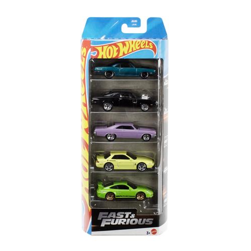 Set 5 masinute Hot Wheels Fast & Furious
